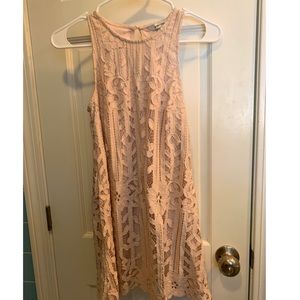 Pink Lace Dress
